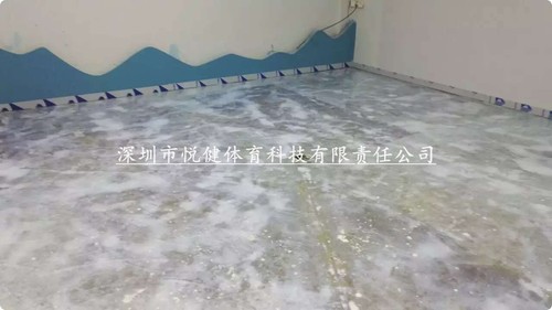 pvc铺设,PVC地板,pvc地胶铺设,自流平,深圳市悦健体育