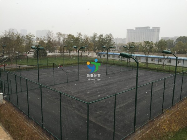 网球场,网球场建设,网球场翻新,网球场围网建设,球场翻新改造,深圳市悦健体育